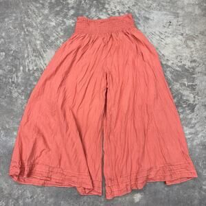 Unbranded Super Wide Leg Lightweight Stretchy Waistband Boho Hippie Pants One Sz